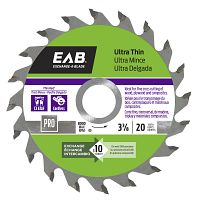 3 3/8&quot; x 20 Teeth Finishing Ultra Thin  Professional Saw Blade Recyclable Exchangeable